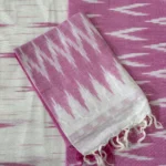 Pink Ikat Cotton Salwar Material