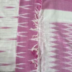 Pink Ikat Cotton Salwar Material