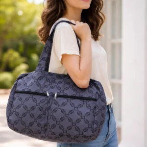 4 zip bag cotton bag