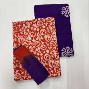 Red with orange & Purple