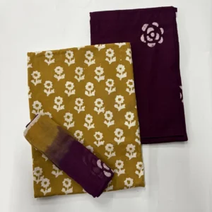 Mustard yellow Deep plum/purple