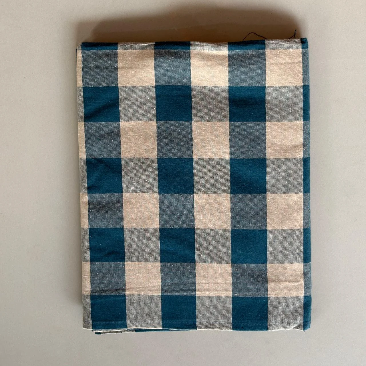 Peacock blue with sandal