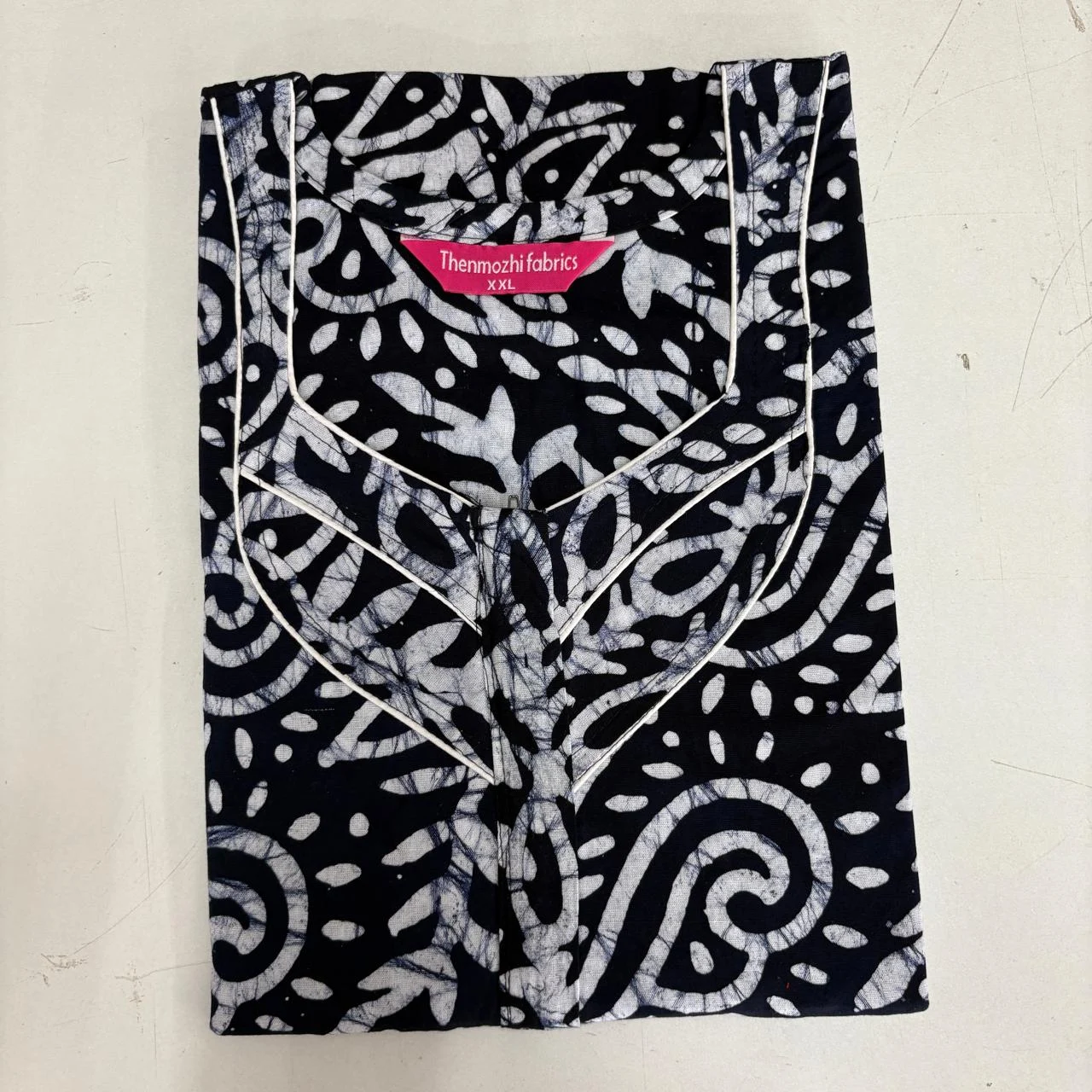 Batik Nighty Cotton Women’s Printed Nightwear - XXL Size