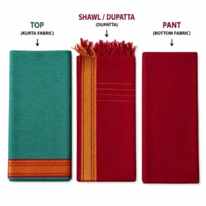 Mangalagiri Cotton Salwar Material