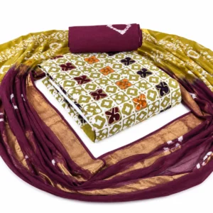 Batik Cotton Salwar Material
