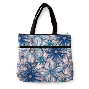 Two Zip Cotton Bag Premium Quality Stylish Designs