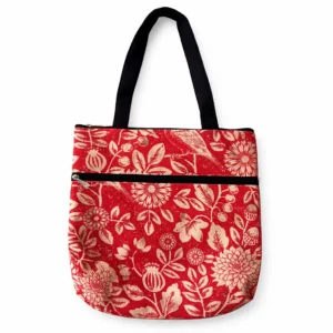 Two Zip Cotton Bag Premium Quality Stylish Designs
