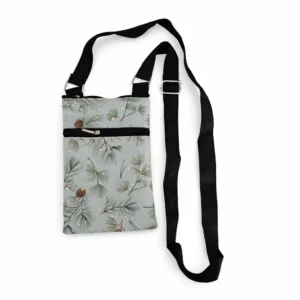 cotton sling bag stylish 2 zip