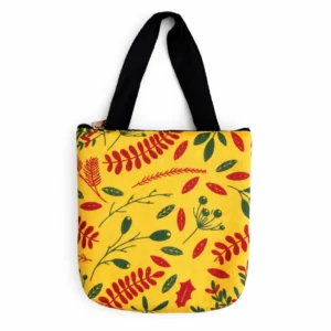 printed cotton sponge bag single zip