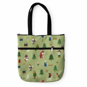 Two Zip Cotton Bag Premium Quality Stylish Designs