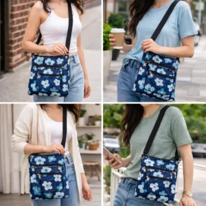 Denim Sling Bag Crossbody Bag