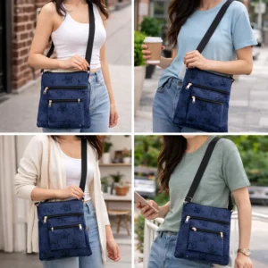 Denim Sling Bag Crossbody Bag