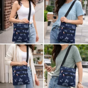 Denim Sling Bag Crossbody Bag