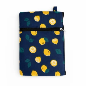 Mobile Pouch Stylish Cotton Two Zip Pouch