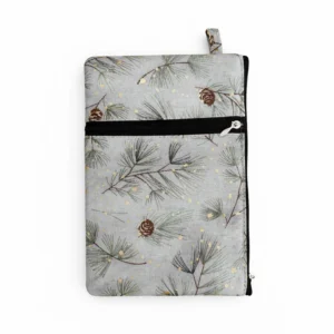 Mobile Pouch Stylish Cotton Two Zip Pouch