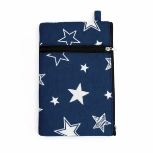 Mobile Pouch Stylish Cotton Two Zip Pouch
