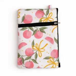 Mobile Pouch Stylish Cotton Two Zip Pouch