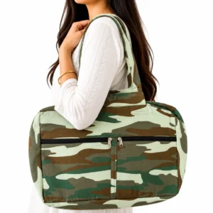 4 zip bag cotton handbag