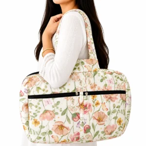 4 zip bag cotton bag