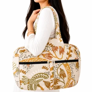 4 zip bag cotton bag