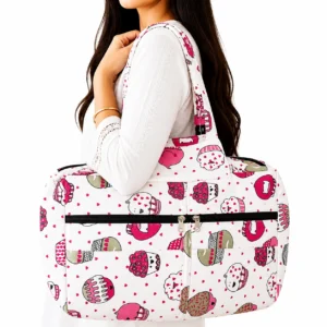4 zip bag cotton bag