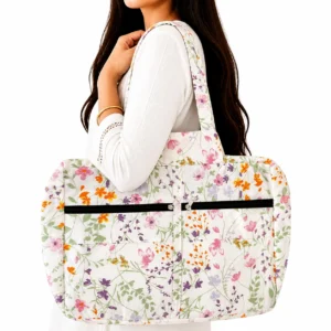 4 zip bag cotton bag