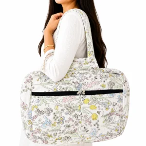 4 zip bag cotton bag