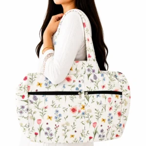 4 zip bag cotton bag