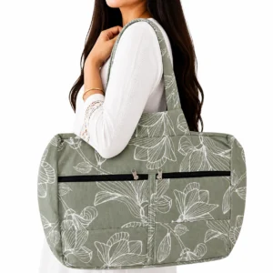 4 zip bag cotton bag