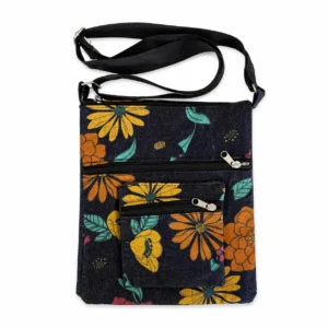 cotton Sling Bag Crossbody Bag