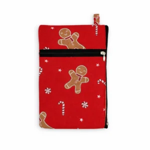 Mobile Pouch Stylish Cotton Two Zip Pouch