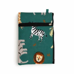 Mobile Pouch Stylish Cotton Two Zip Pouch