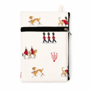 Mobile Pouch Stylish Cotton Two Zip Pouch