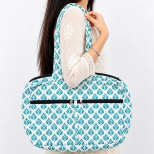 4 zip bag cotton bag