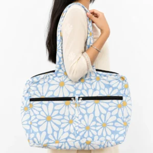 4 zip bag cotton bag
