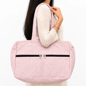 4 zip bag cotton bag