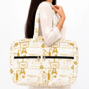 4 zip bag cotton bag