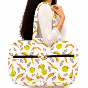 4 zip bag cotton bag