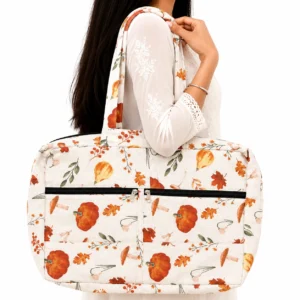 4 zip bag cotton bag