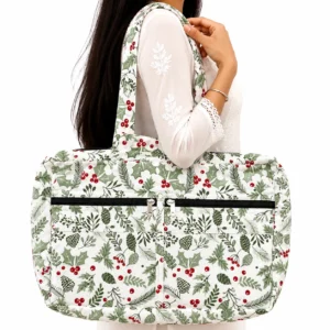4 zip bag cotton bag