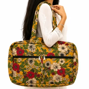 4 zip bag cotton bag