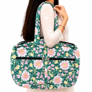 4 zip bag cotton bag