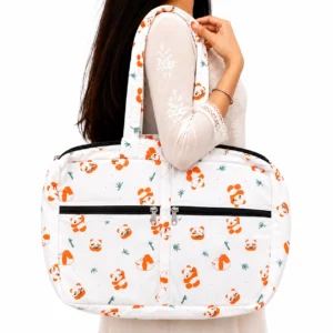 4 zip bag cotton bag