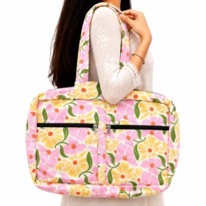 4 zip bag cotton bag