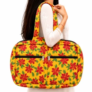 4 zip bag cotton bag