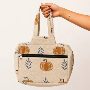 Two zip cotton bag