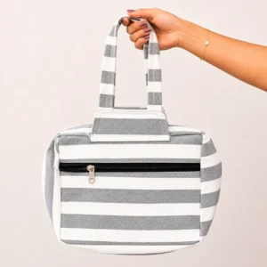 Two zip cotton bag