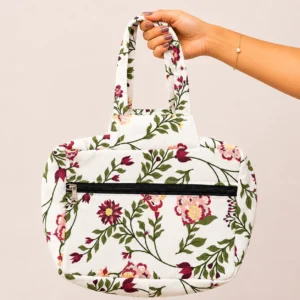 Two zip cotton bag