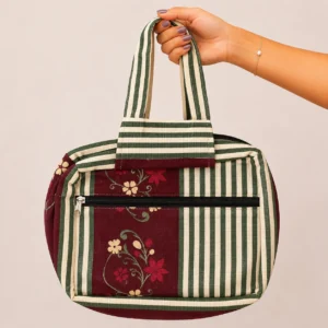 Two zip cotton bag