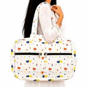 4 zip bag cotton bag